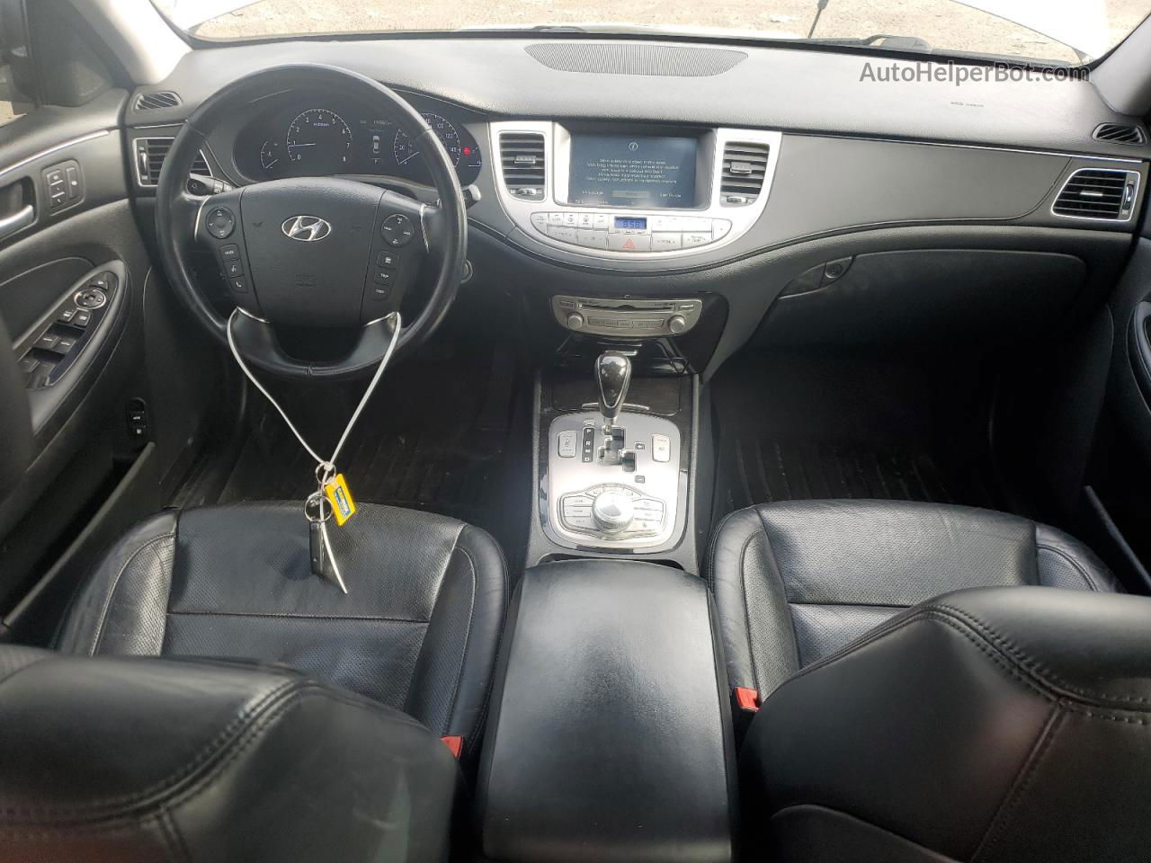 2013 Hyundai Genesis 5.0l Серебряный vin: KMHGC4DH5DU250020