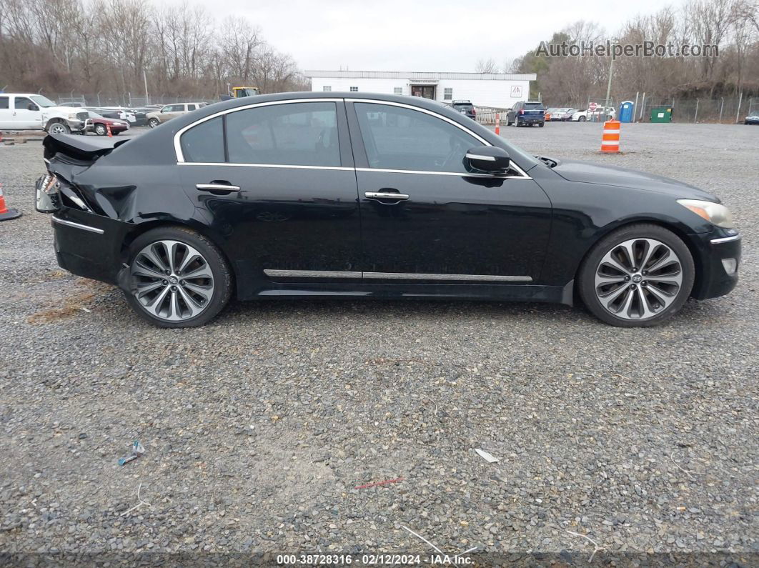 2013 Hyundai Genesis 5.0 R-spec Black vin: KMHGC4DH6DU251628