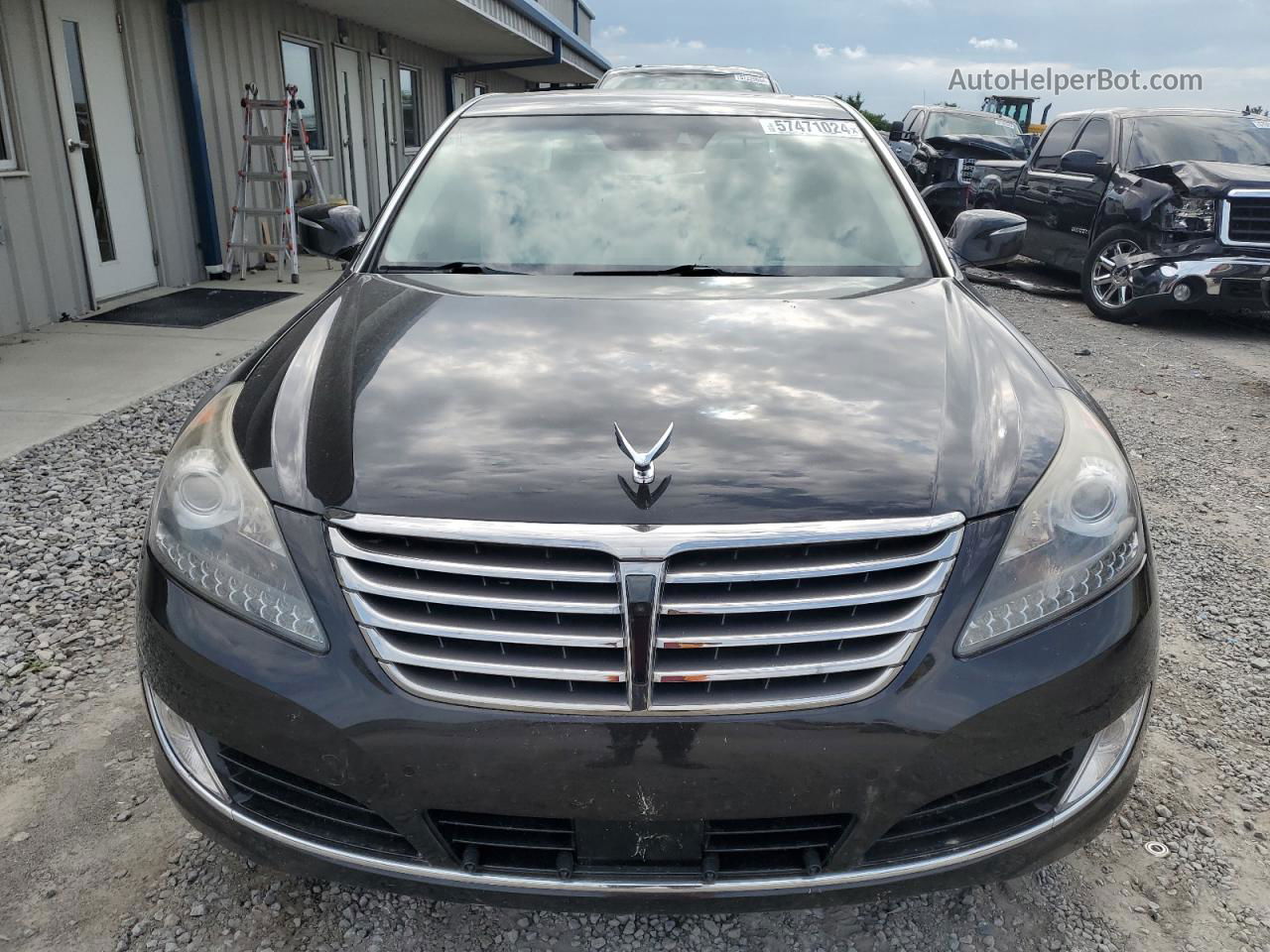 2014 Hyundai Equus Signature Black vin: KMHGH4JH0EU077501