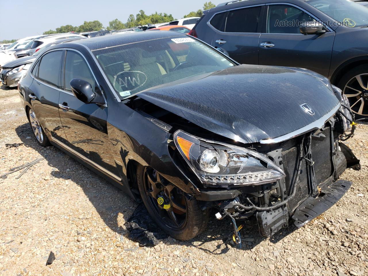 2014 Hyundai Equus Signature Black vin: KMHGH4JH0EU077806