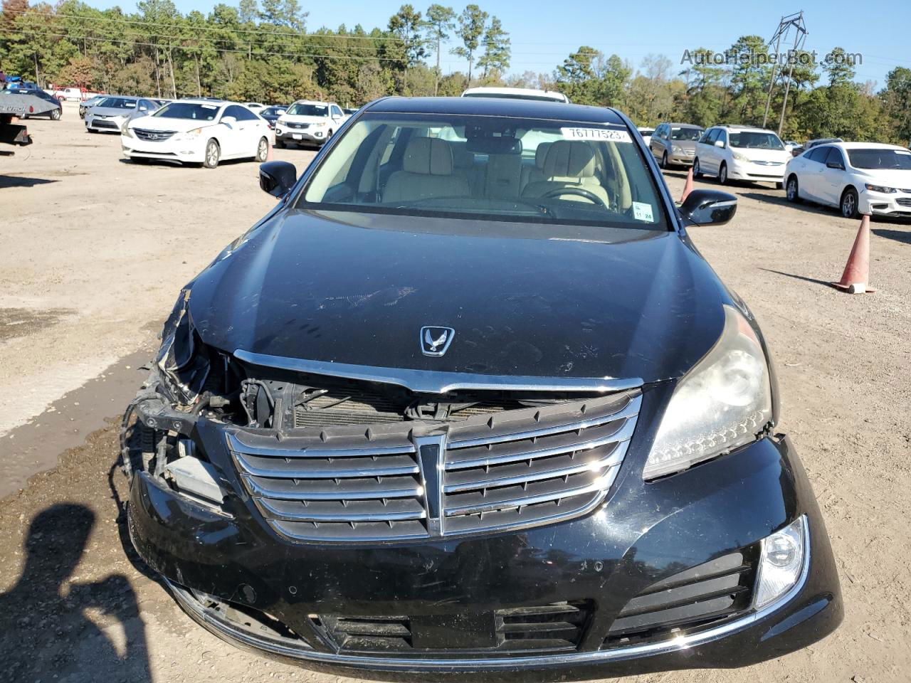 2014 Hyundai Equus Signature Black vin: KMHGH4JH1EU084344