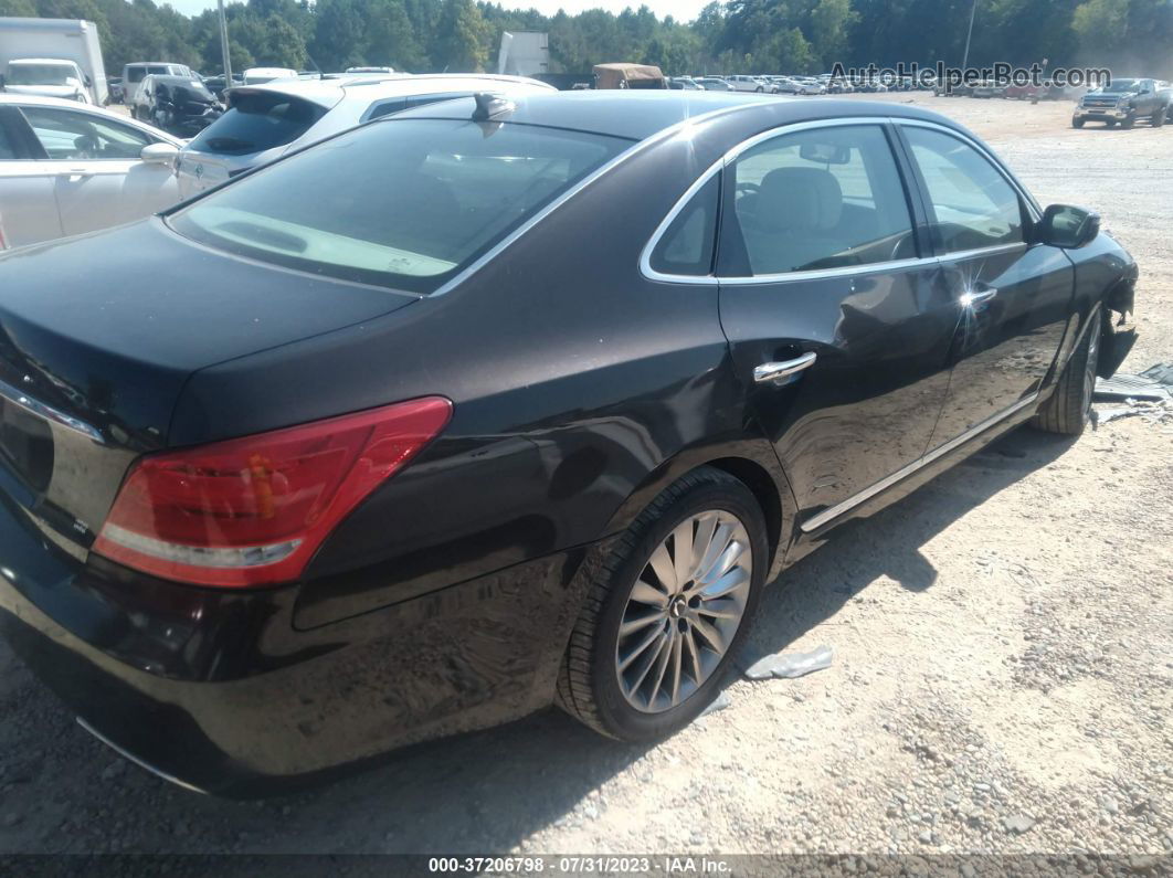 2014 Hyundai Equus Signature Black vin: KMHGH4JH2EU074146