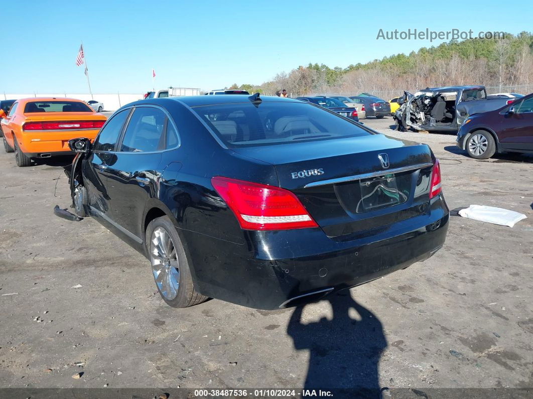 2014 Hyundai Equus Signature Black vin: KMHGH4JH3EU074043