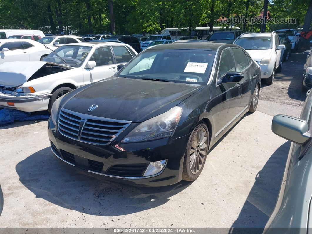 2014 Hyundai Equus Ultimate Black vin: KMHGH4JH4EU078781