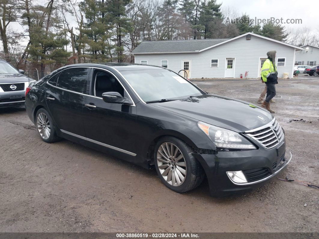 2014 Hyundai Equus Ultimate Черный vin: KMHGH4JH4EU083060