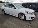 2014 Hyundai Equus Signature White vin: KMHGH4JH5EU085514