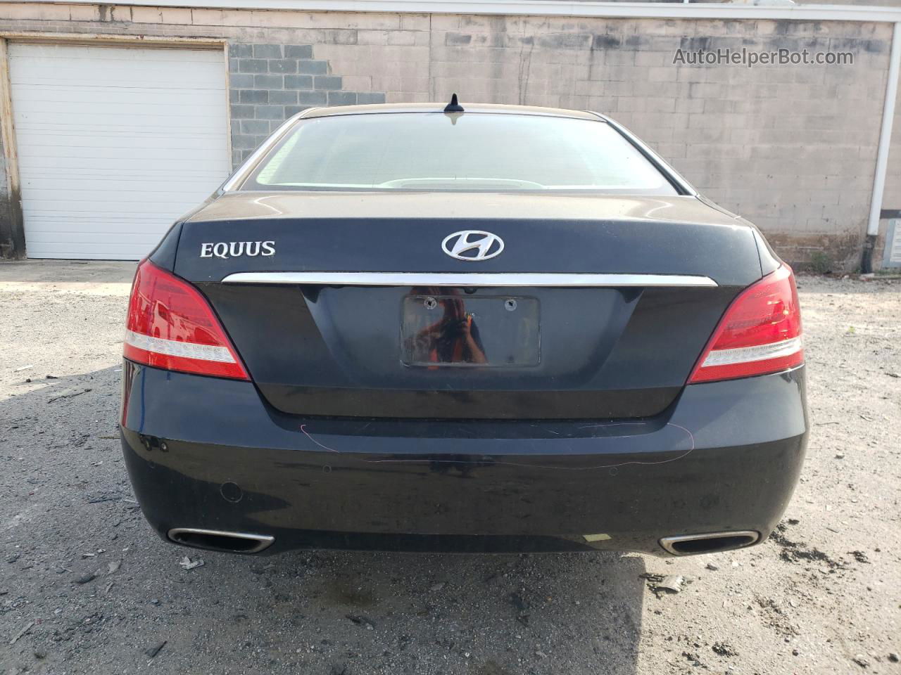 2014 Hyundai Equus Signature Black vin: KMHGH4JH5EU087862