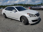 2014 Hyundai Equus Signature White vin: KMHGH4JH6EU077454