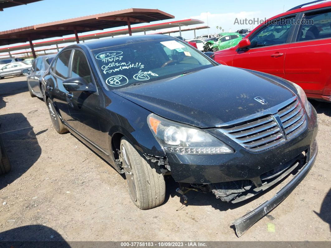 2014 Hyundai Equus Signature Black vin: KMHGH4JH6EU083223