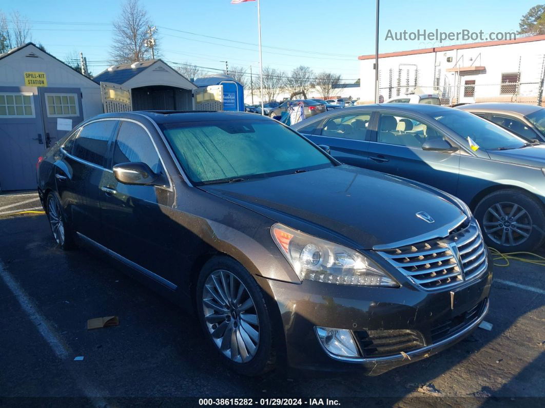 2014 Hyundai Equus Signature Black vin: KMHGH4JH6EU084016