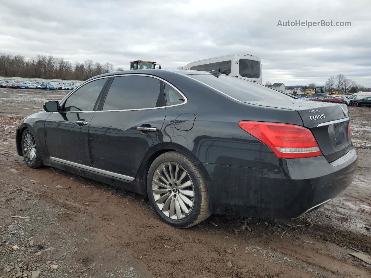 2014 Hyundai Equus Signature Black vin: KMHGH4JH7EU086857