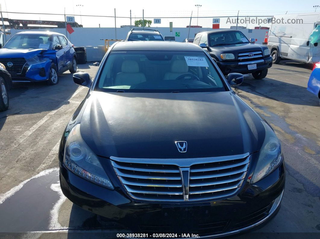 2014 Hyundai Equus Signature Black vin: KMHGH4JH8EU079514