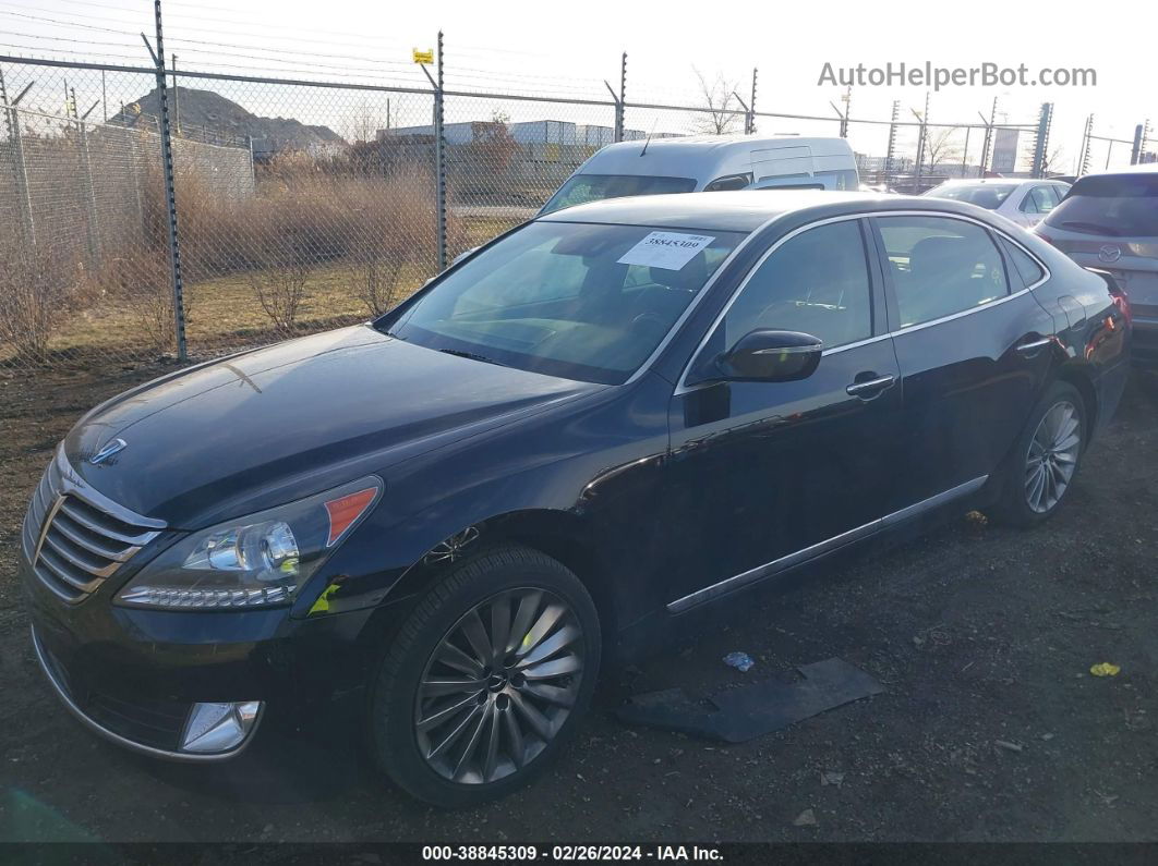 2014 Hyundai Equus Signature Black vin: KMHGH4JH9EU076475