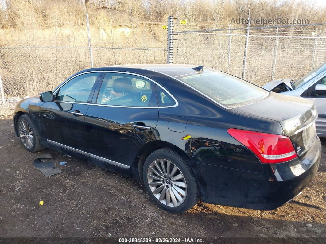 2014 Hyundai Equus Signature Black vin: KMHGH4JH9EU076475