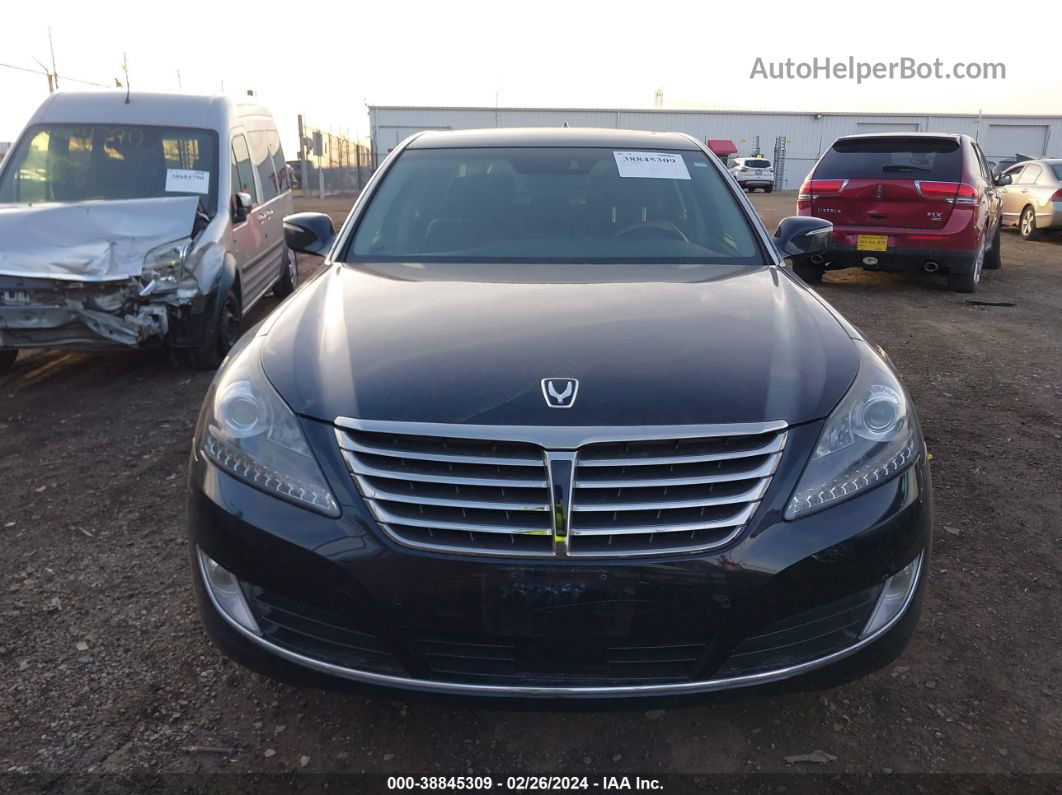 2014 Hyundai Equus Signature Black vin: KMHGH4JH9EU076475