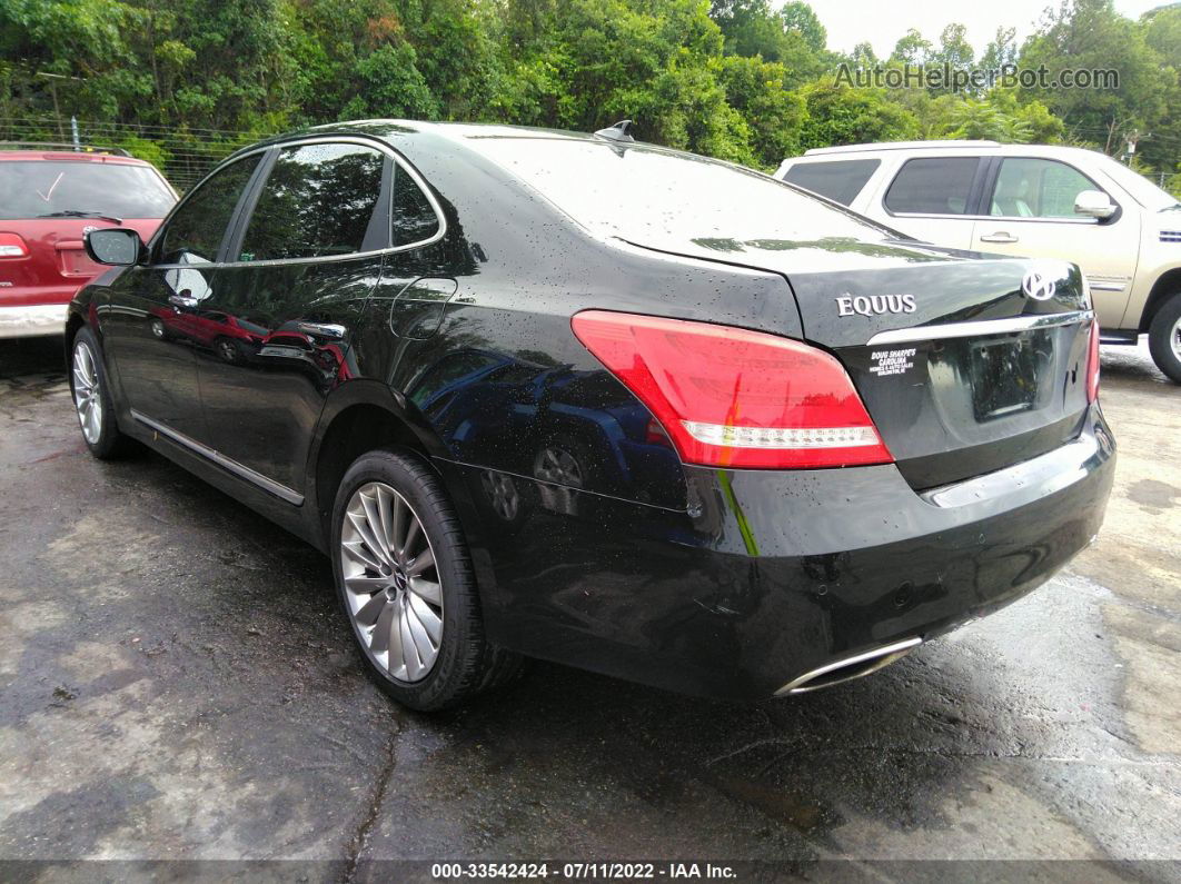 2014 Hyundai Equus Signature/ultimate Черный vin: KMHGH4JH9EU078923