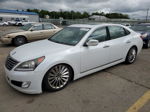 2014 Hyundai Equus Signature White vin: KMHGH4JHXEU079756