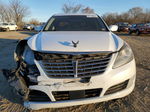 2014 Hyundai Equus Signature White vin: KMHGH4JHXEU089803