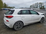 2018 Hyundai Elantra Gt  White vin: KMHH35LE3JU069091