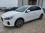 2019 Hyundai Elantra Gt  White vin: KMHH35LE6KU097551