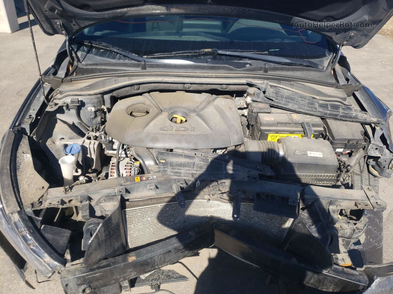 2018 Hyundai Elantra Gt  Gray vin: KMHH35LE7JU020654