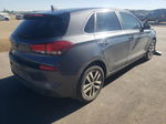 2018 Hyundai Elantra Gt  Gray vin: KMHH35LE7JU020654
