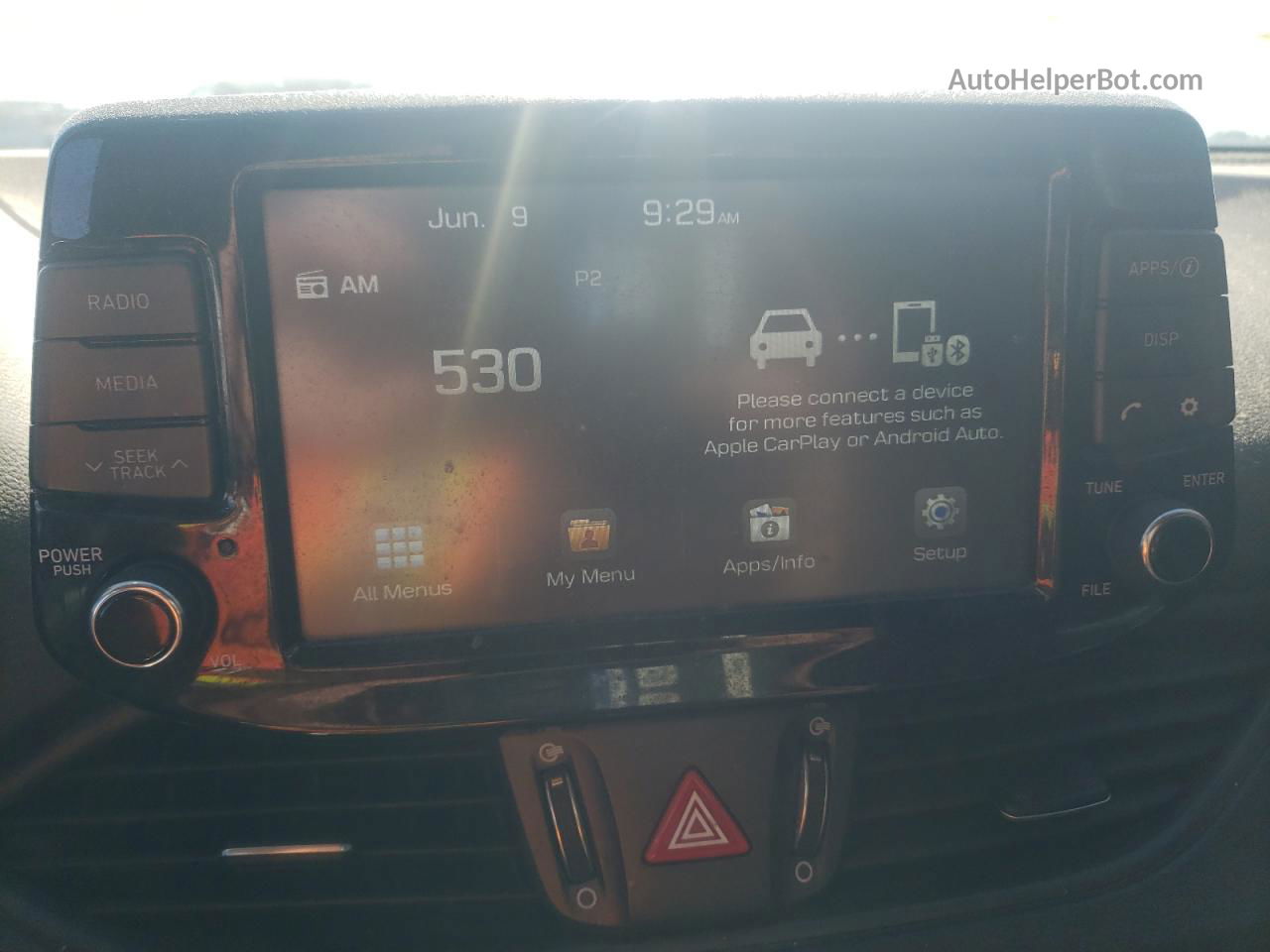 2018 Hyundai Elantra Gt  Gray vin: KMHH35LE7JU020654