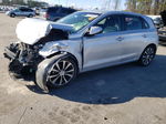 2018 Hyundai Elantra Gt  Silver vin: KMHH35LE9JU041294