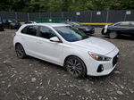 2018 Hyundai Elantra Gt  White vin: KMHH35LEXJU016596