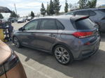 2019 Hyundai Elantra Gt N Line Gray vin: KMHH55LC2KU101717