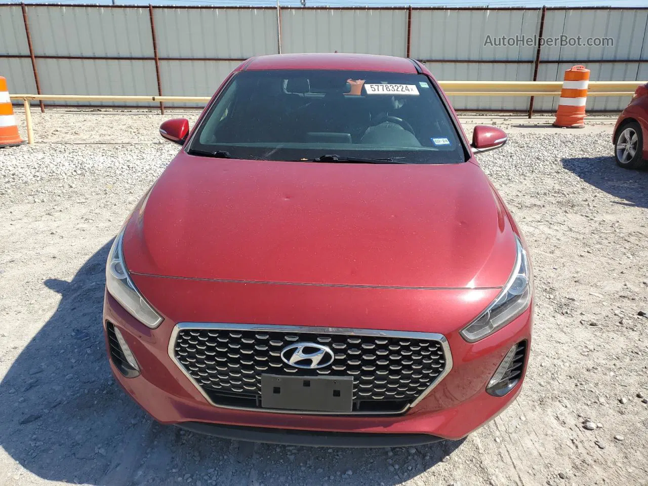 2018 Hyundai Elantra Gt Sport Red vin: KMHH55LC8JU013219