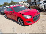 2013 Hyundai Genesis 2.0t R-spec Red vin: KMHHT6KD0DU083145