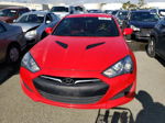 2013 Hyundai Genesis Coupe 2.0t Red vin: KMHHT6KD0DU089107