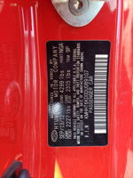 2013 Hyundai Genesis Coupe 2.0t Красный vin: KMHHT6KD0DU089107