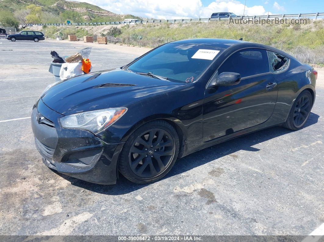 2013 Hyundai Genesis 2.0t Black vin: KMHHT6KD0DU104348