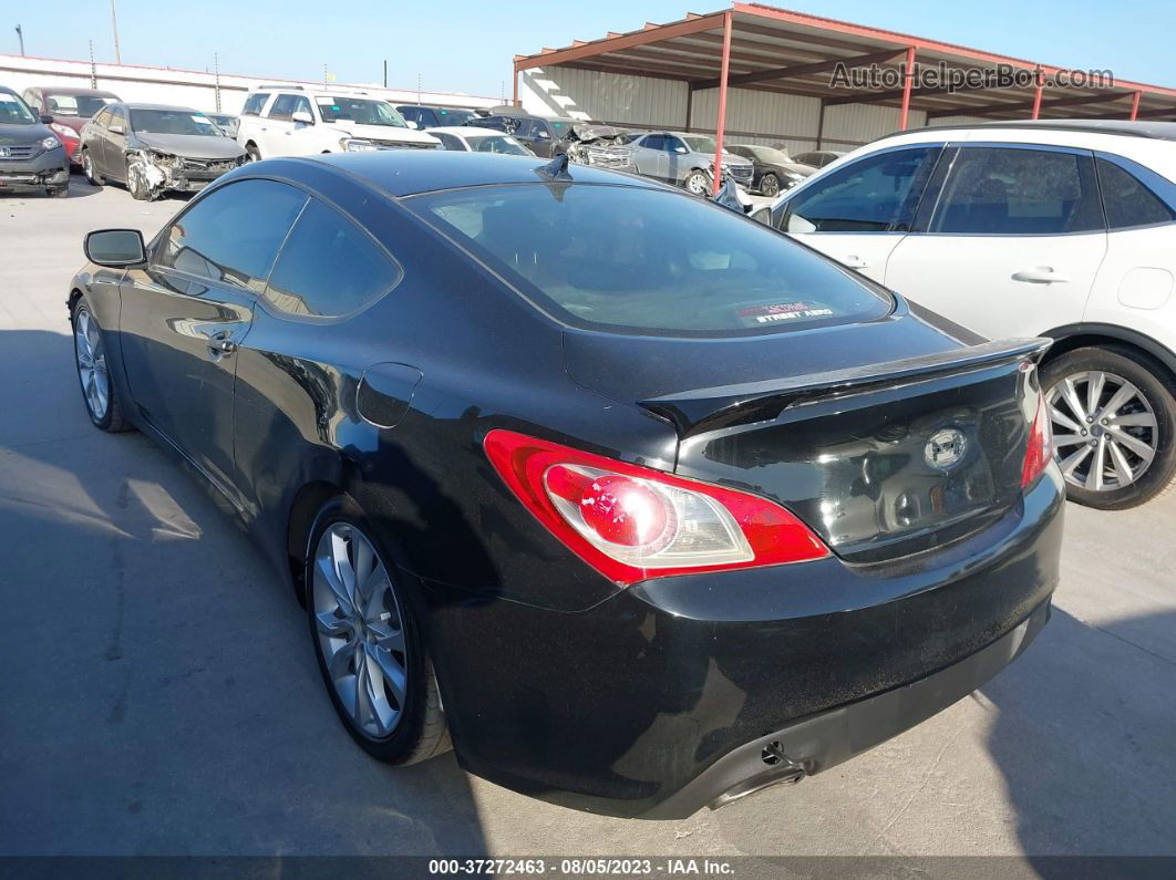 2010 Hyundai Genesis Coupe   Black vin: KMHHT6KD1AU031664