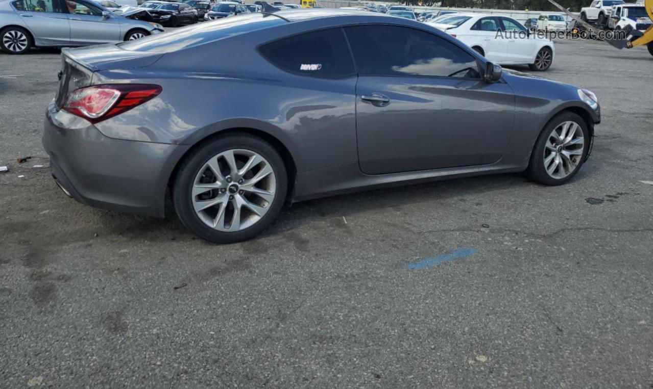 2013 Hyundai Genesis Coupe 2.0t Gray vin: KMHHT6KD1DU089651