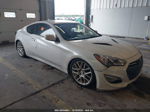 2013 Hyundai Genesis 2.0t White vin: KMHHT6KD1DU104858