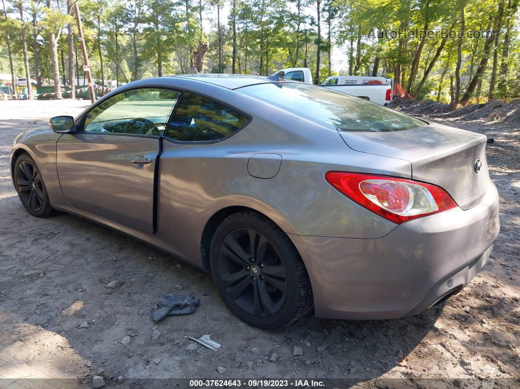 2010 Hyundai Genesis Coupe   Серый vin: KMHHT6KD2AU036646