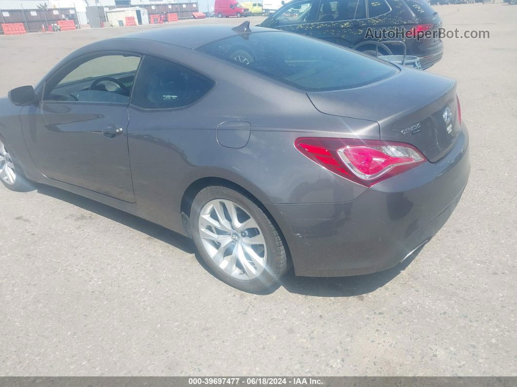 2013 Hyundai Genesis 2.0t Gray vin: KMHHT6KD3DU089621