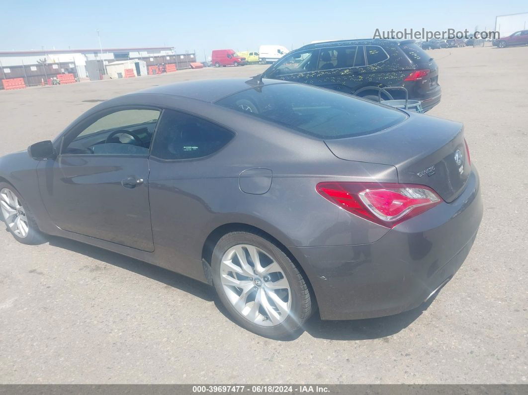 2013 Hyundai Genesis 2.0t Gray vin: KMHHT6KD3DU089621