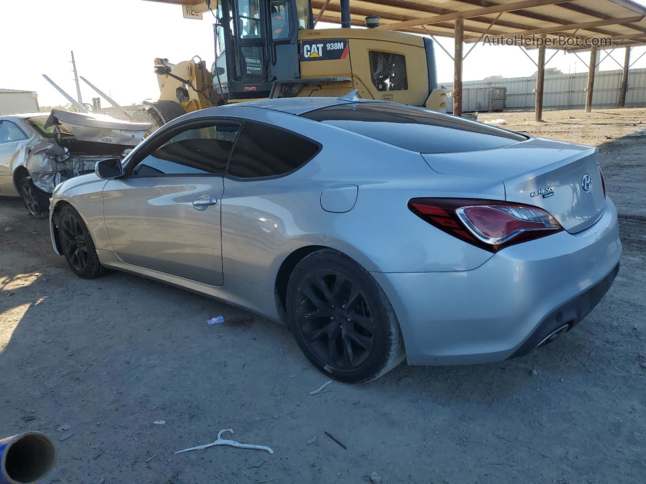 2013 Hyundai Genesis Coupe 2.0t Серебряный vin: KMHHT6KD5DU082461