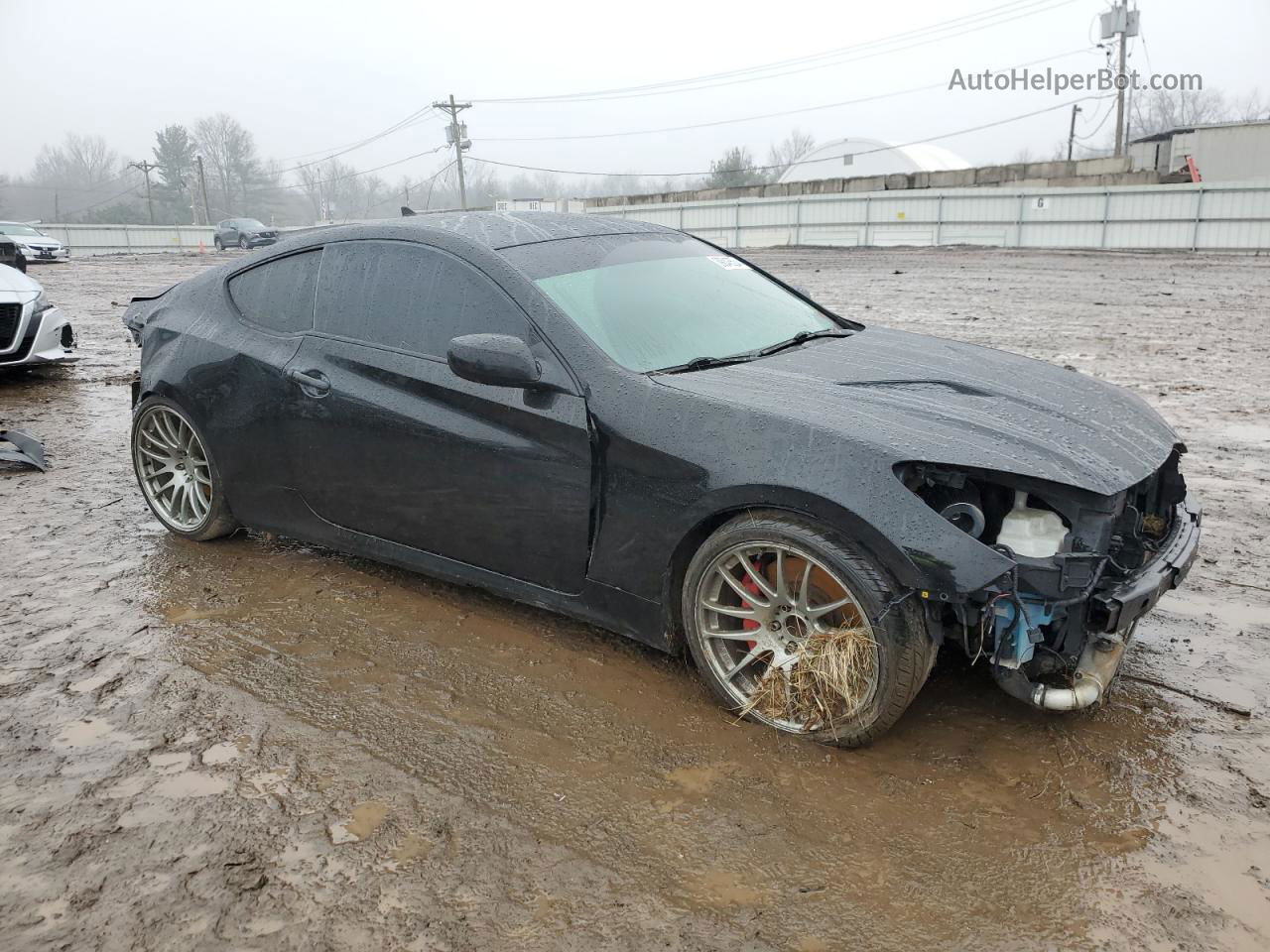 2013 Hyundai Genesis Coupe 2.0t Black vin: KMHHT6KD5DU085523