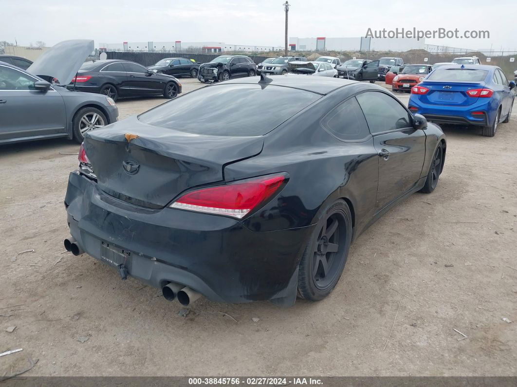 2013 Hyundai Genesis 2.0t R-spec Black vin: KMHHT6KD5DU095002