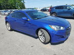 2013 Hyundai Genesis Coupe 2.0t Blue vin: KMHHT6KD6DU094960