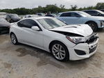 2013 Hyundai Genesis Coupe 2.0t White vin: KMHHT6KD6DU101535