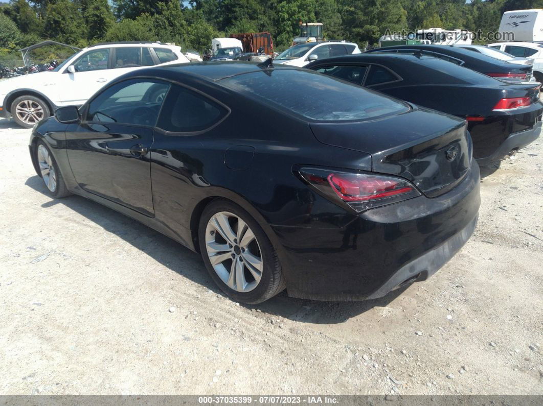 2010 Hyundai Genesis Coupe   Black vin: KMHHT6KD7AU028218