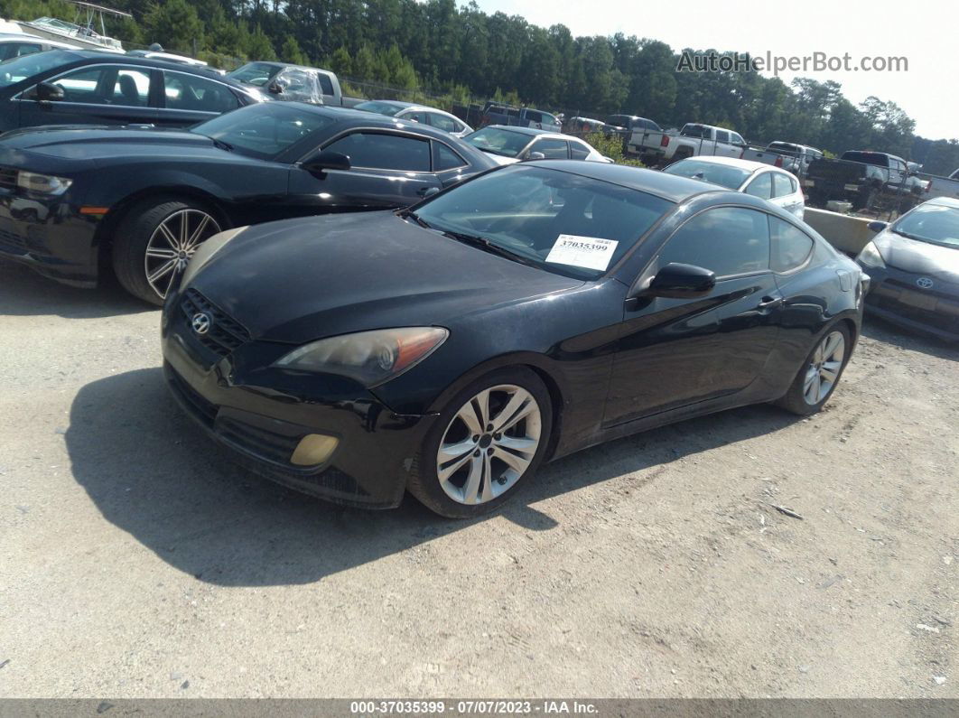 2010 Hyundai Genesis Coupe   Black vin: KMHHT6KD7AU028218