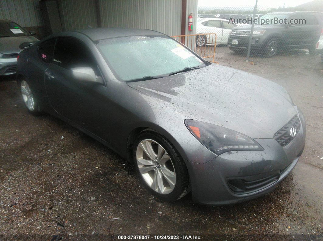 2010 Hyundai Genesis Coupe   Gray vin: KMHHT6KD7AU038926