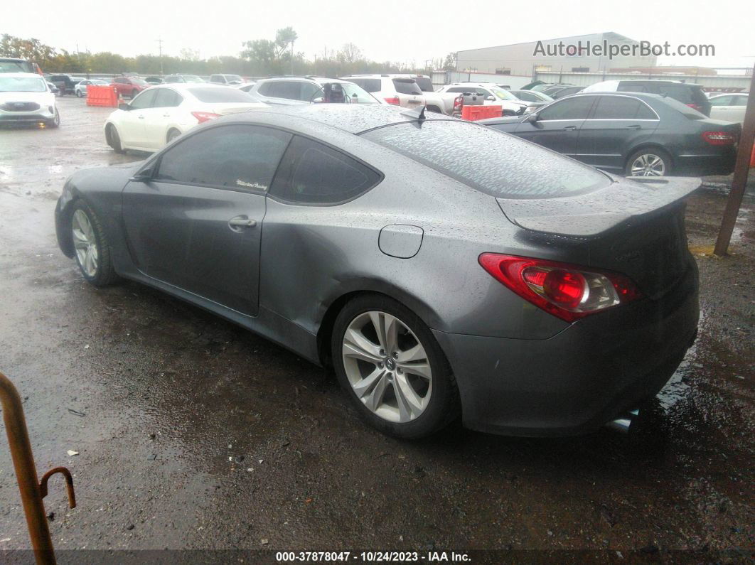 2010 Hyundai Genesis Coupe   Gray vin: KMHHT6KD7AU038926